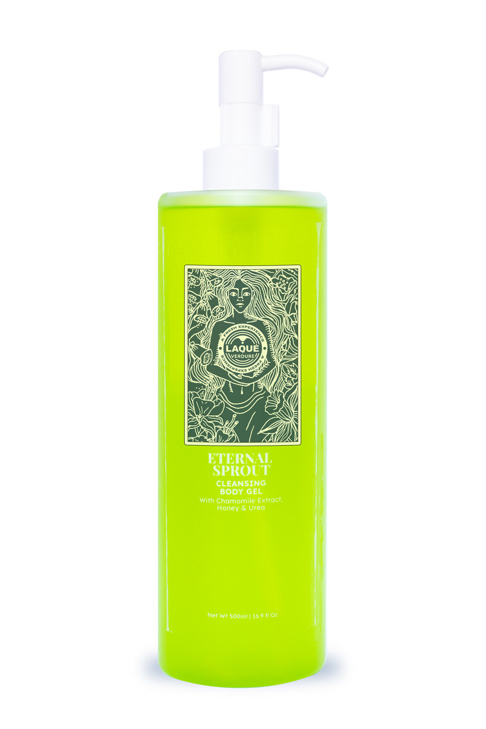 Eternal Sprout Cleansing Body Gel + Chamomile, Honey, & Urea