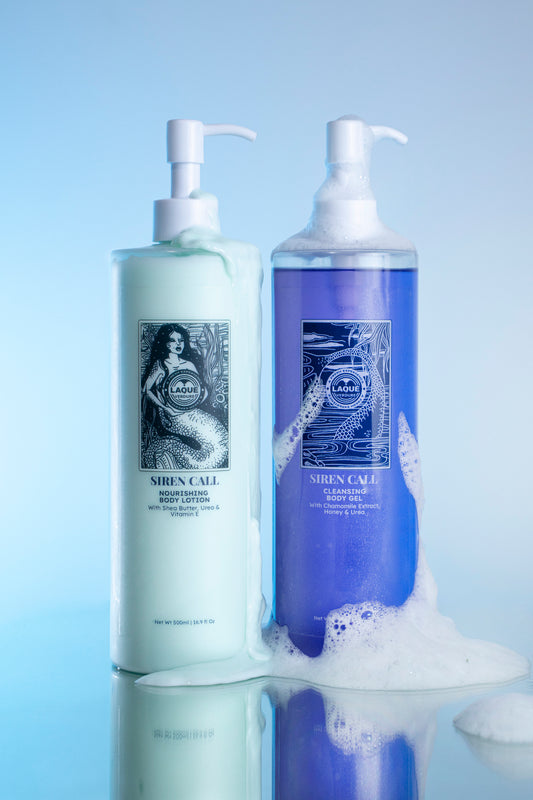 Siren Call Cleansing Gel and Body Lotion Bath Set