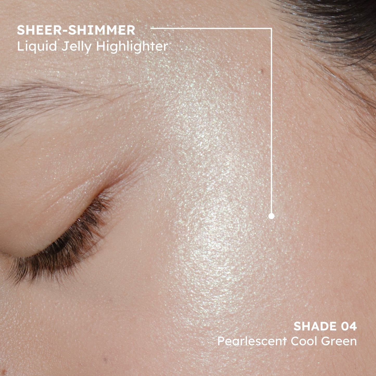 Sheer-Shimmer Liquid Jelly Highlighter SS 04