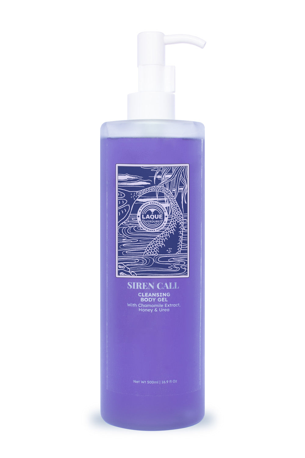 Siren Call Cleansing body gel + Chamomile, Honey, & Urea