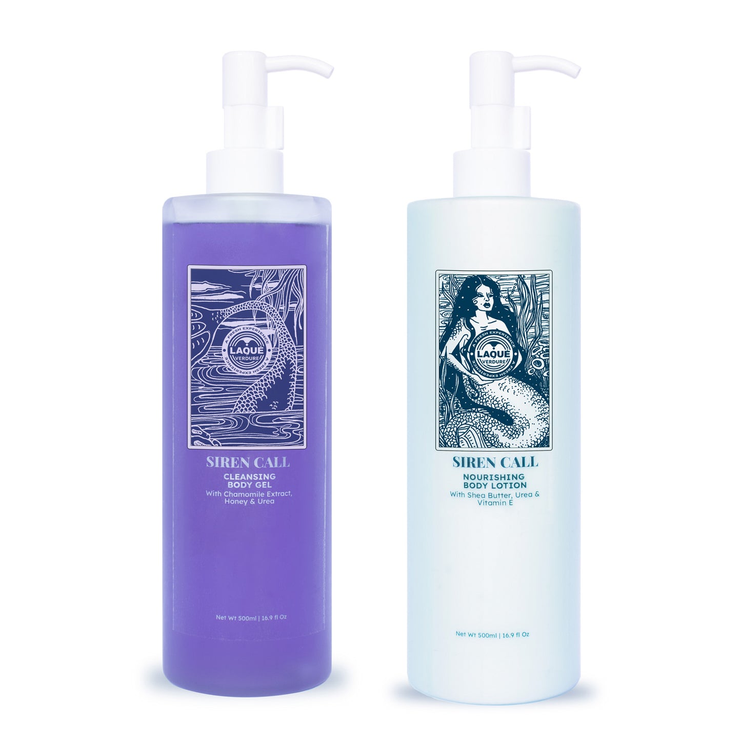 Siren Call Cleansing Gel and Body Lotion Bath Set